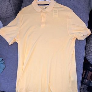 Yellow Polo Shirt (Medium) w/tags on it